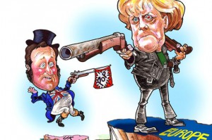 PEOPLE ONlY - Angela Merkel cartoon