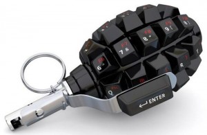 Keyboard Hand Grenade